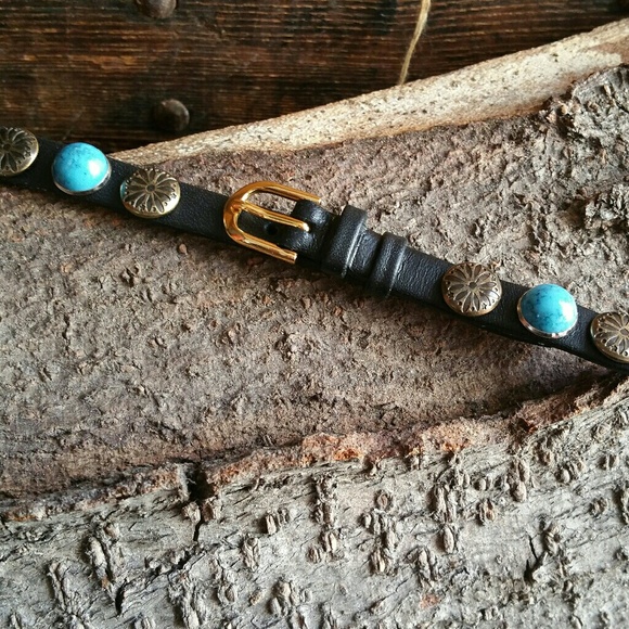 Studded Leather Watch Band - Picture 8 of 8